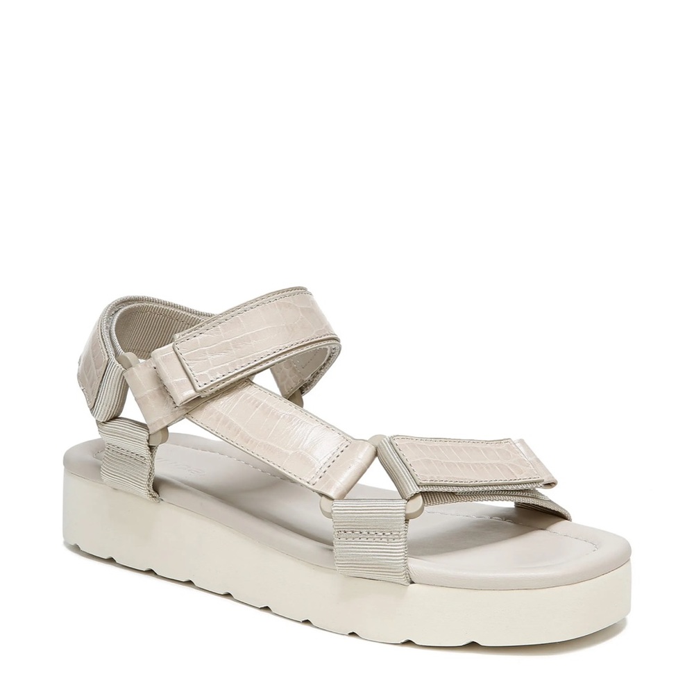 Vince - Carver Leather Platform Sport Sandal